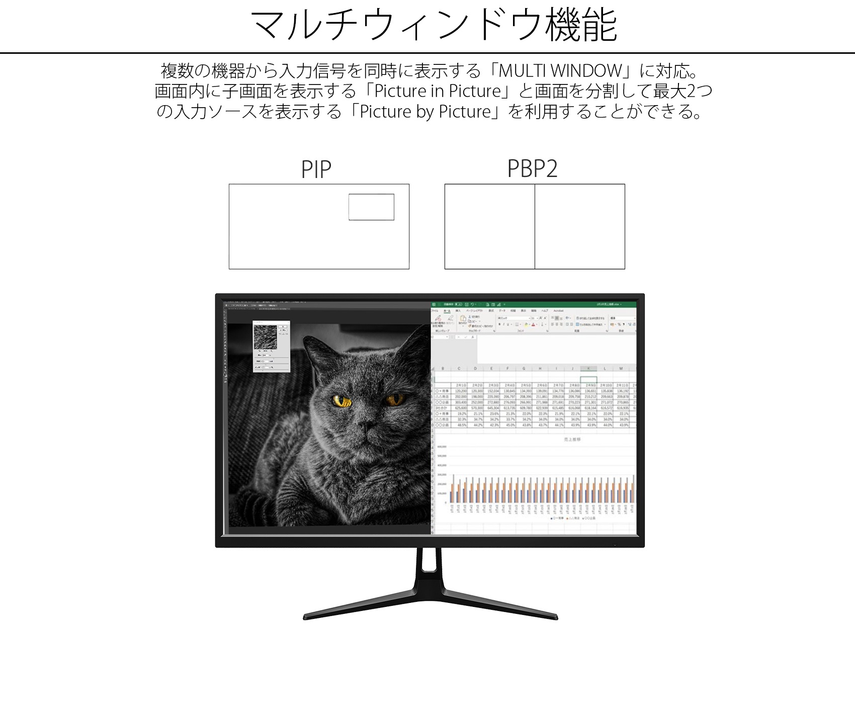 JAPANNEXT JN-IPS2705UHDR (27インチ IPS液晶ディスプレイ/ 4K UHD HDR FreeSync PCモニター) |  終息品 | | japannext