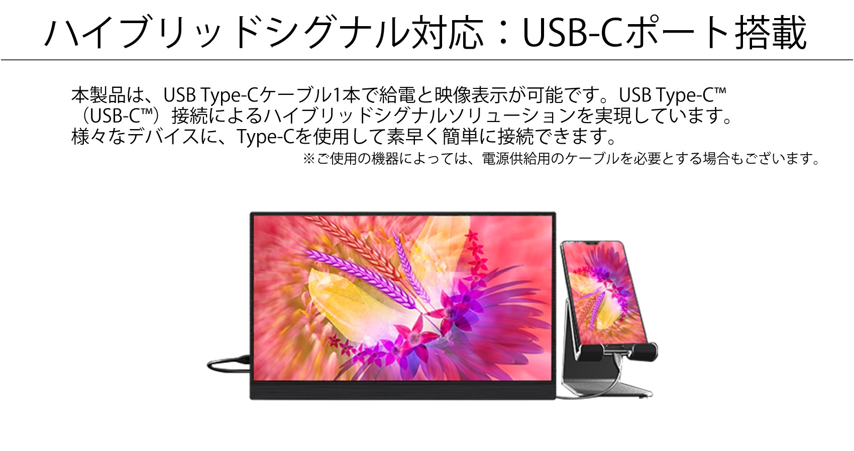 JAPANNEXT 「JN-MD-IPS1330FHDR」<br> 13.3型フルHD モバイルディスプレイ<br> (Type-C ,HDR対応,IPSパネル)※在庫無し  | 液晶ディスプレイ | | japannext