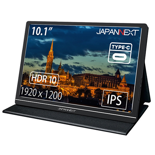 生産終了〉JAPANNEXT JN-MD-IPS1010HDR 10.1型 モバイルディスプレイ 