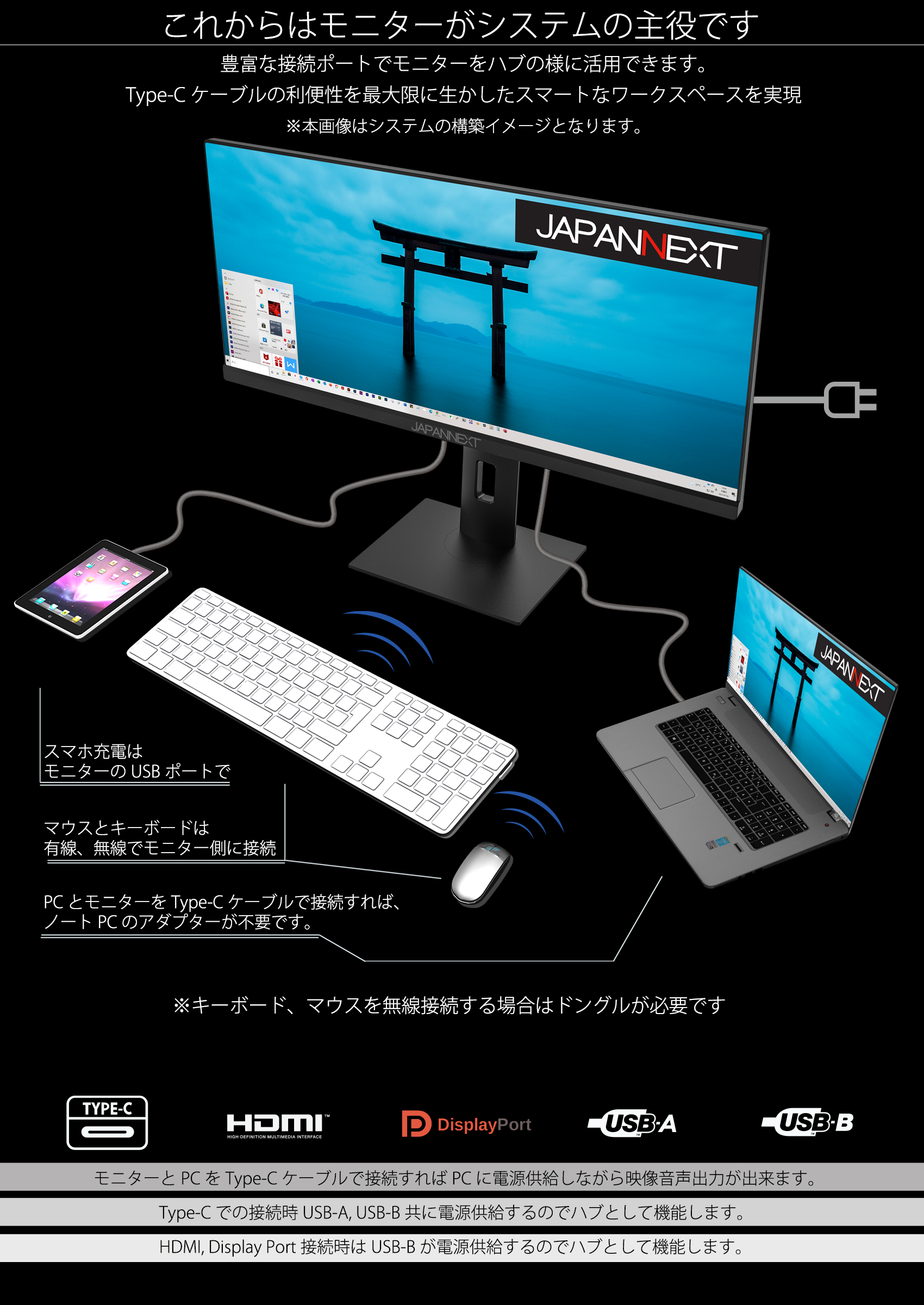 JAPANNEXT JN-IPS29WFHDR-C65W BLACK | gulatilaw.com