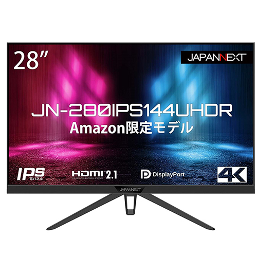 PC/タブレット ディスプレイ JAPANNEXT「JN-280IPS144UHDR Amazon限定モデル」28インチ HDMI2.1対応 