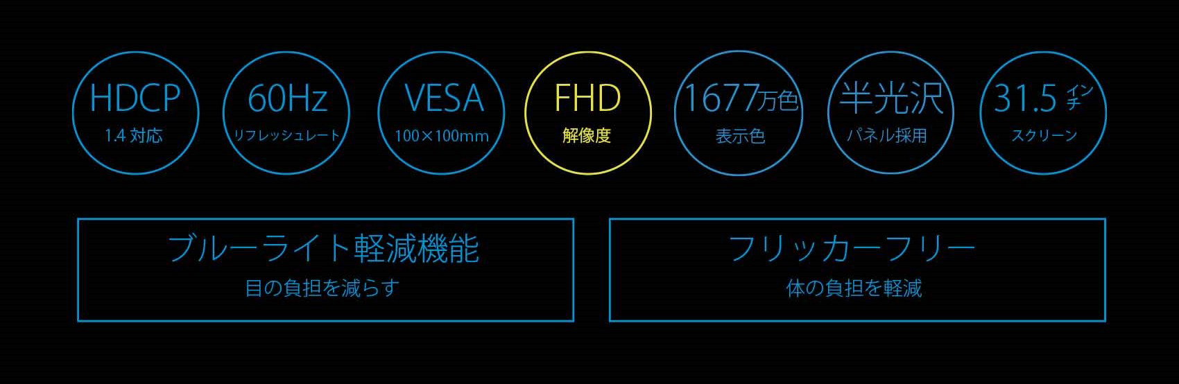 JAPANNEXT JN-V315FHD (31.5型 FHD液晶モニター / 半光沢VAパネル 