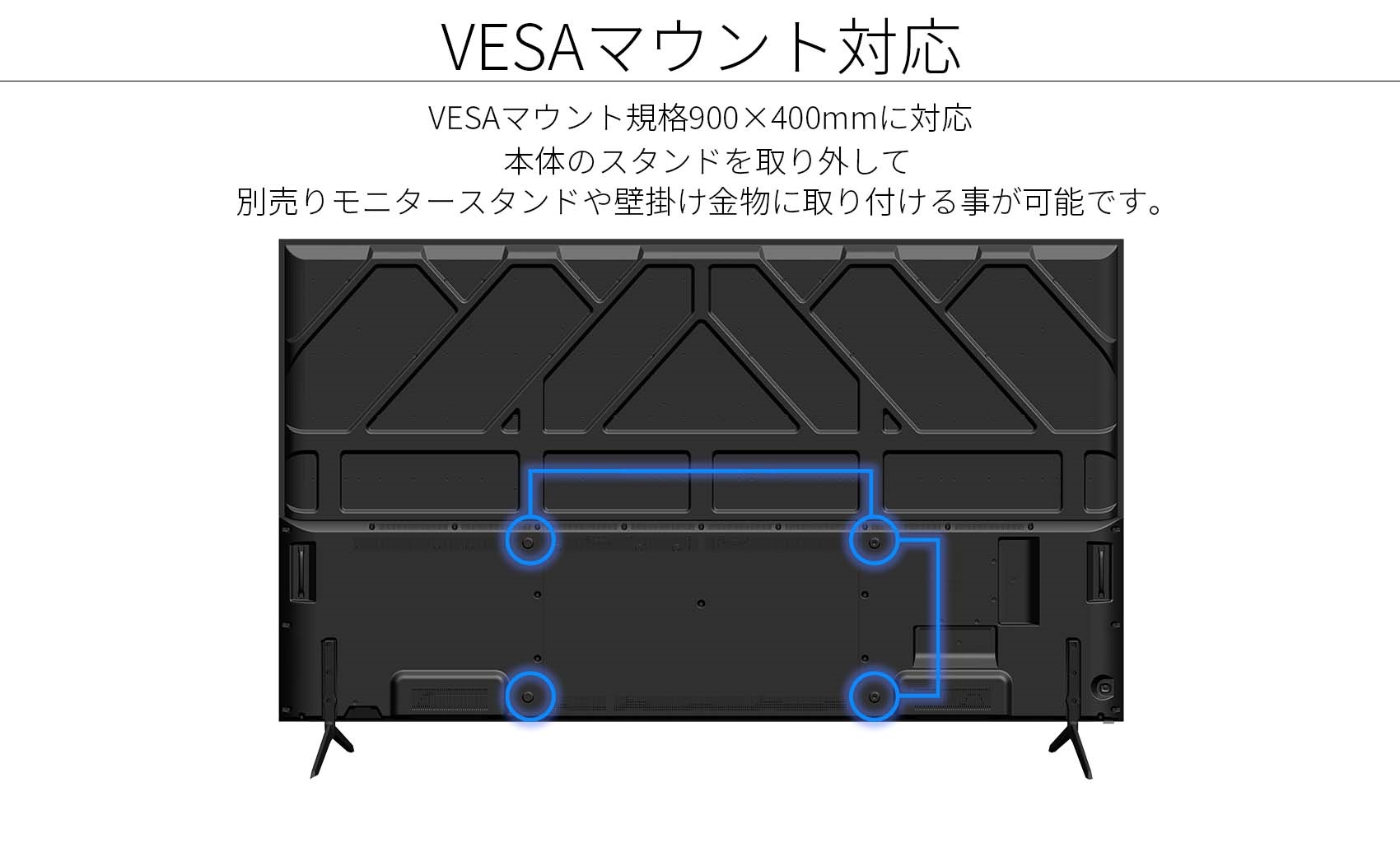 JAPANNEXT 「X98 2022版」<br> 98インチ 4K 大型液晶ディスプレイ <br 