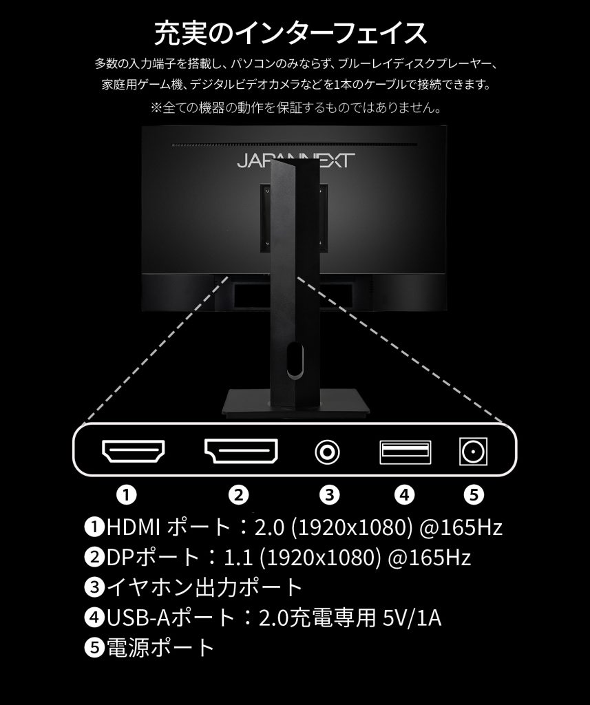 JAPANNEXT 28型 IPS 4K液晶モニター JN-IPS28FLUHDR-HSP HDMI DP 昇降