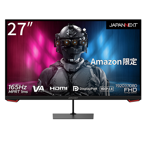 Amazon.co.jp限定】JAPANNEXT 「JN-VG27FHD165」 27型 フルHDパネル 